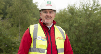geraint Pride in the Job Quality Award winner Geraint Thomas Senior Site Manager at Lovell