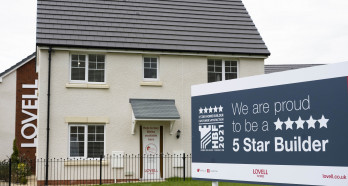 Lovell Homes Ymyl Yr Afon development in Merthyr Vale