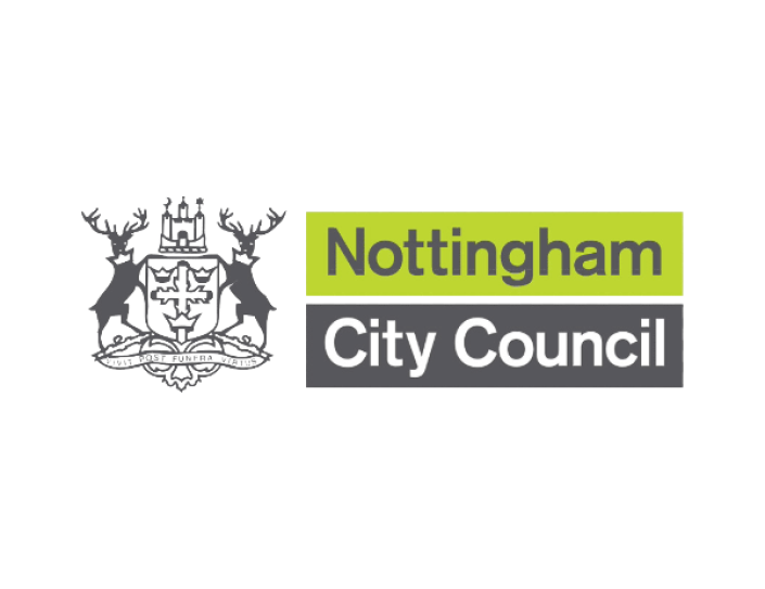 Notts City Council on white