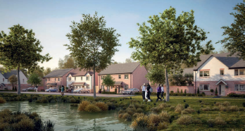 Artists impression of Druids Heath