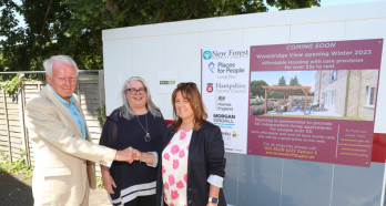 Later Living Wooldridge View, New Milton Turf Cutting 06 22