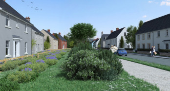 CGI of Portskewett, Monmouthshire