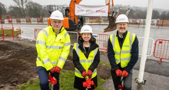 Chartist Garden Village ground breaking