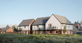 Donnington Wood Way streetscene