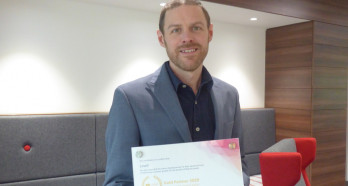 Stuart Penn and the Walsall Works Partner Award 