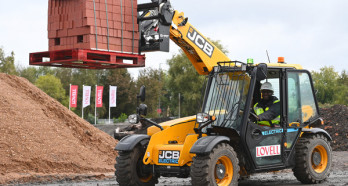 JCB electric telehandler