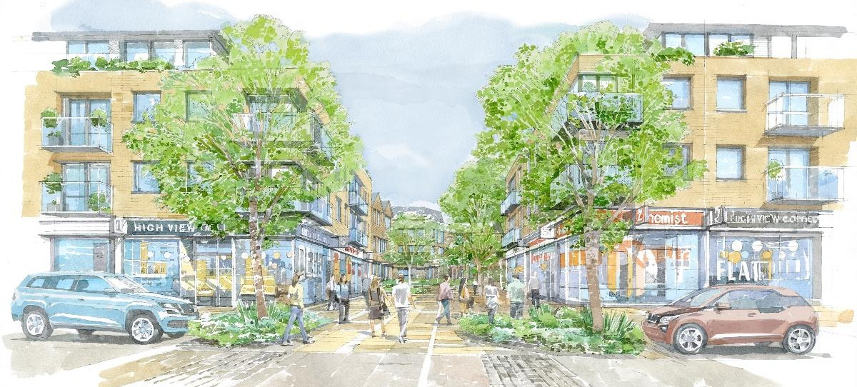 high view neighbourhood centre in hatfield illustration 1