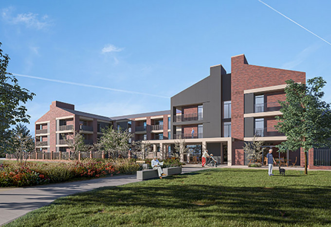 Extra Care Entrance