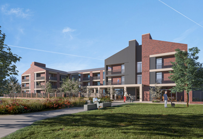 Extra Care view 1 Entrance