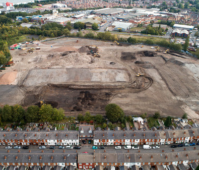 Caparo site being cleared for Website