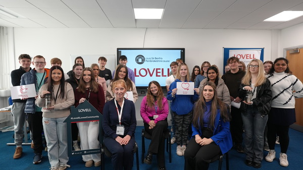 Lovell delivers engaging educational session to Pembrokeshire College students