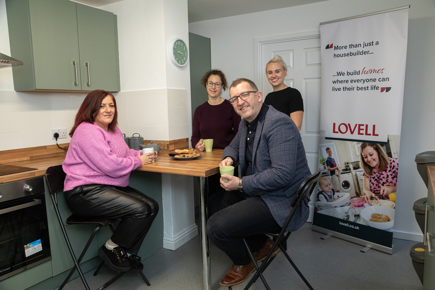 Lovell has been shortlisted for an important award for its work with homelessness charity Oasis Community Housing.