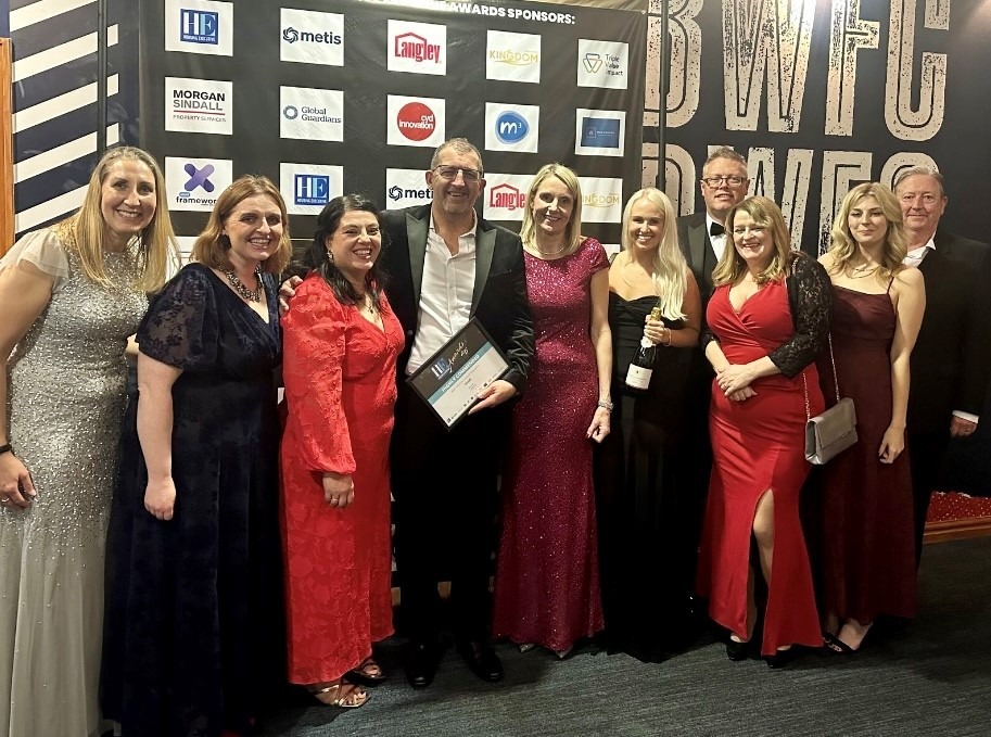 Lovell with homelessness charity is highly commended at awards event