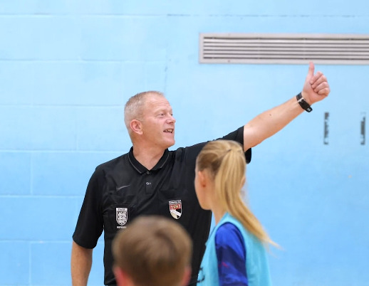 Operations director turns referee for Wymondham Kicks initiative