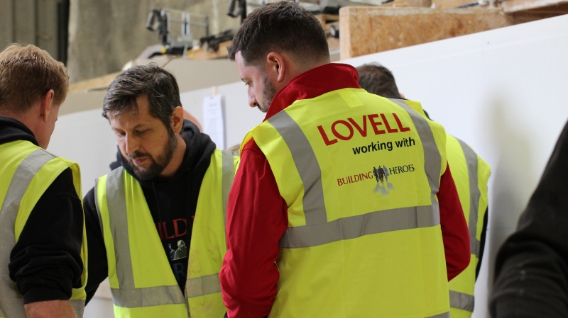 Lovell reaffirms commitment to veterans with Building Heroes partnership