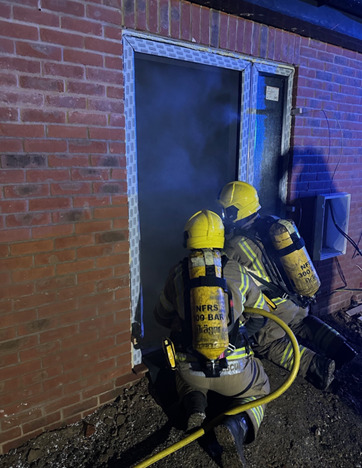 Norfolk Fire and Rescue Service conducts training at Great Ellingham