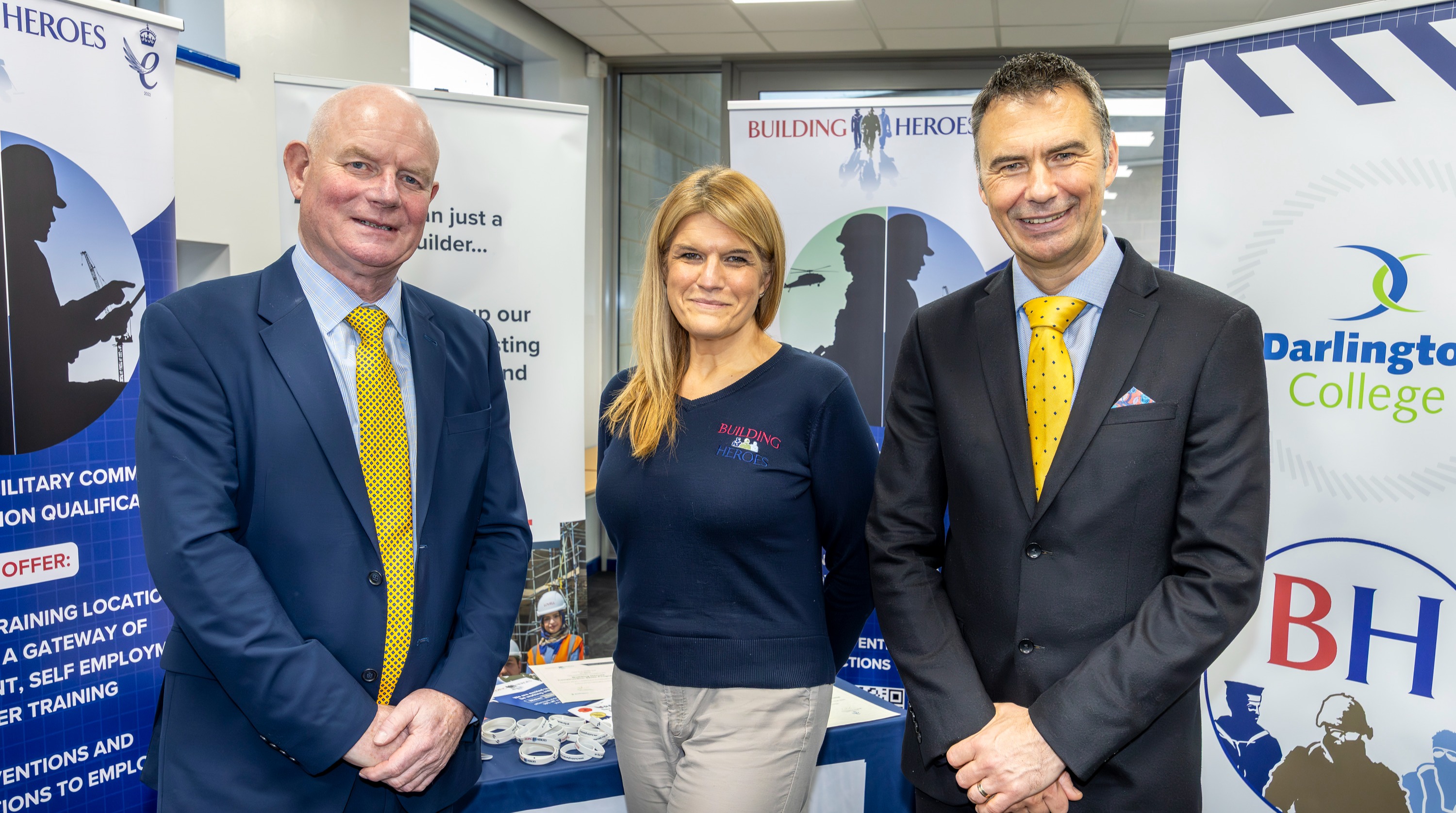 Lovell, Morgan Sindall Construction and Building Heroes launches sponsorship of the Building Heroes Darlington Skills Academy